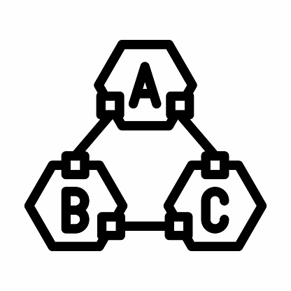 microservices software line icon vector. microservices software sign. isolated contour symbol black illustration