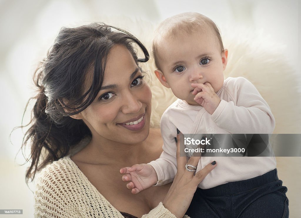 Mãe e Filha - Royalty-free Bebé Foto de stock