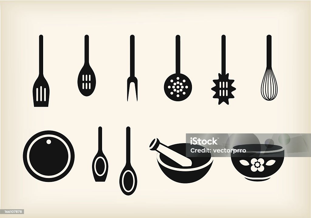 Кухня инструменты - Векторная графика Векторная графика роялти-фри
