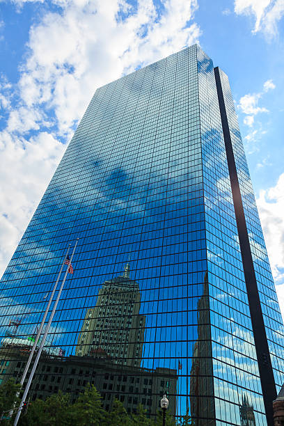 istock Back Bay John Hancock building in Boston, Massachusetts 166108188