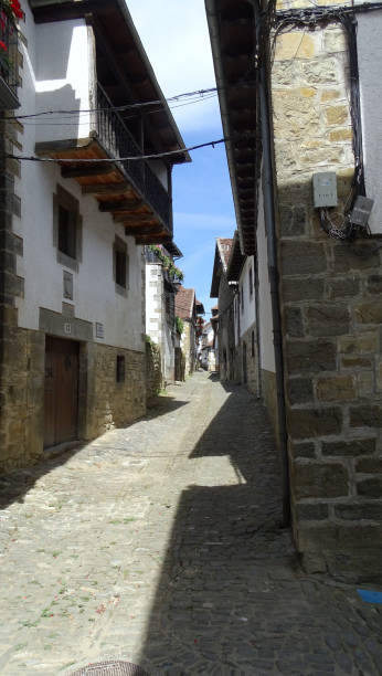 istock narrow cobbled street in a rural area 1661089648