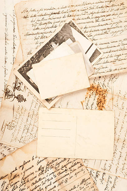 istock Old letters and photos 166111618