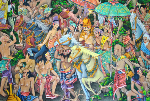 Balinese painting