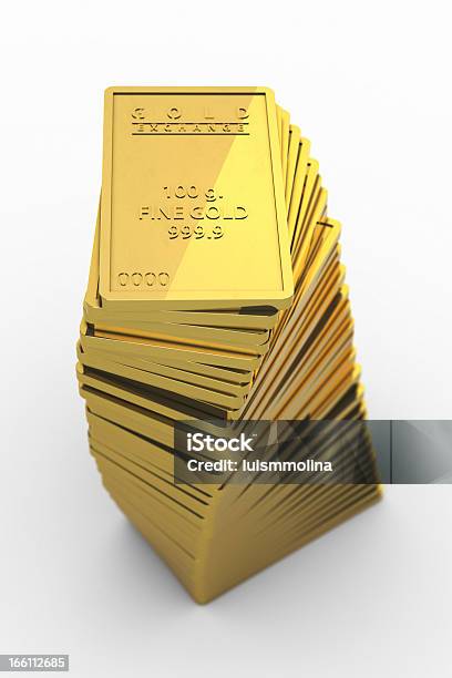 Foto de Gold Barra De Ouro e mais fotos de stock de Barra de Ouro - Barra de Ouro, Dourado - Descrição de Cor, Ouro - Metal