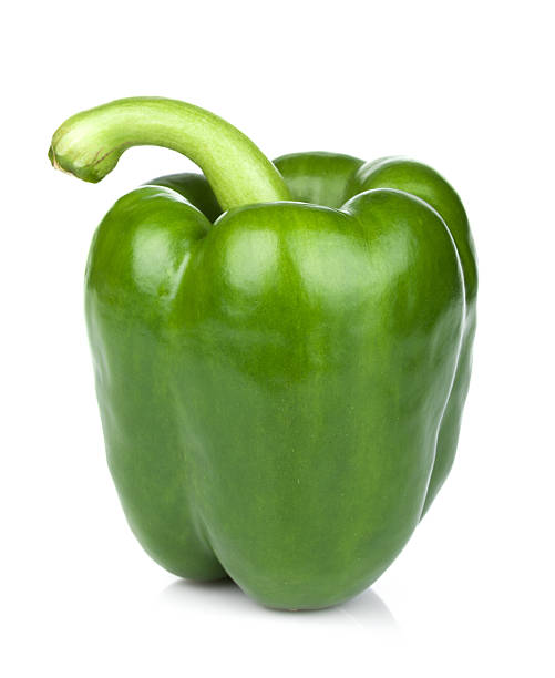 ピーマン - green bell pepper bell pepper pepper vegetable ストックフォトと画像