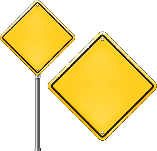 Vector illustration of Vector Traffic Sign