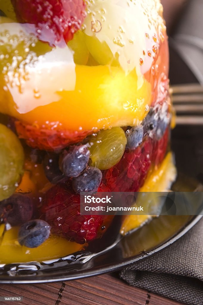 Gelatina de terrina de verano Berry - Foto de stock de Alimento libre de derechos