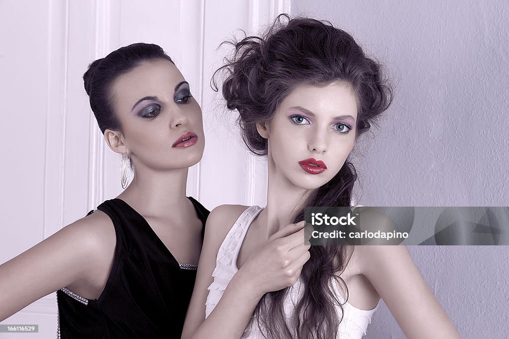 Girls In Black And White Posing With Great Attitude Stock Photo - Download Image Now - iStock Girls In Black And White Posing With Great Attitude Stock Photo - Download Image Now - iStock