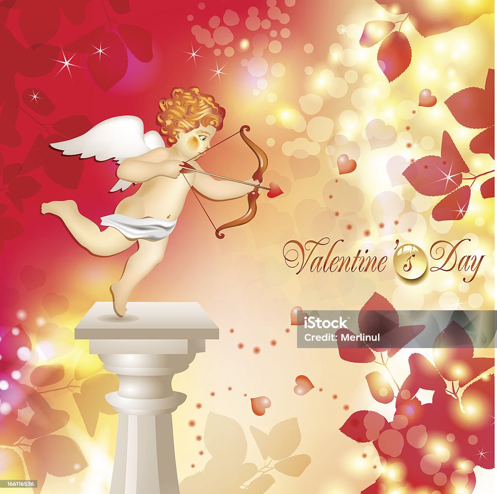 Cartão de Dia dos Namorados - Vetor de Amor royalty-free