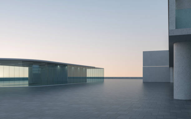 istock Clean ground squares and building facades 1661176359