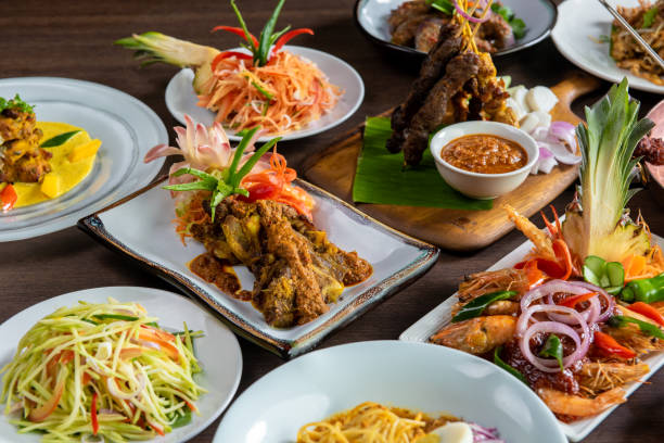 istock Malaysian Grilled Skewers, Satays & Laksa 1661179576