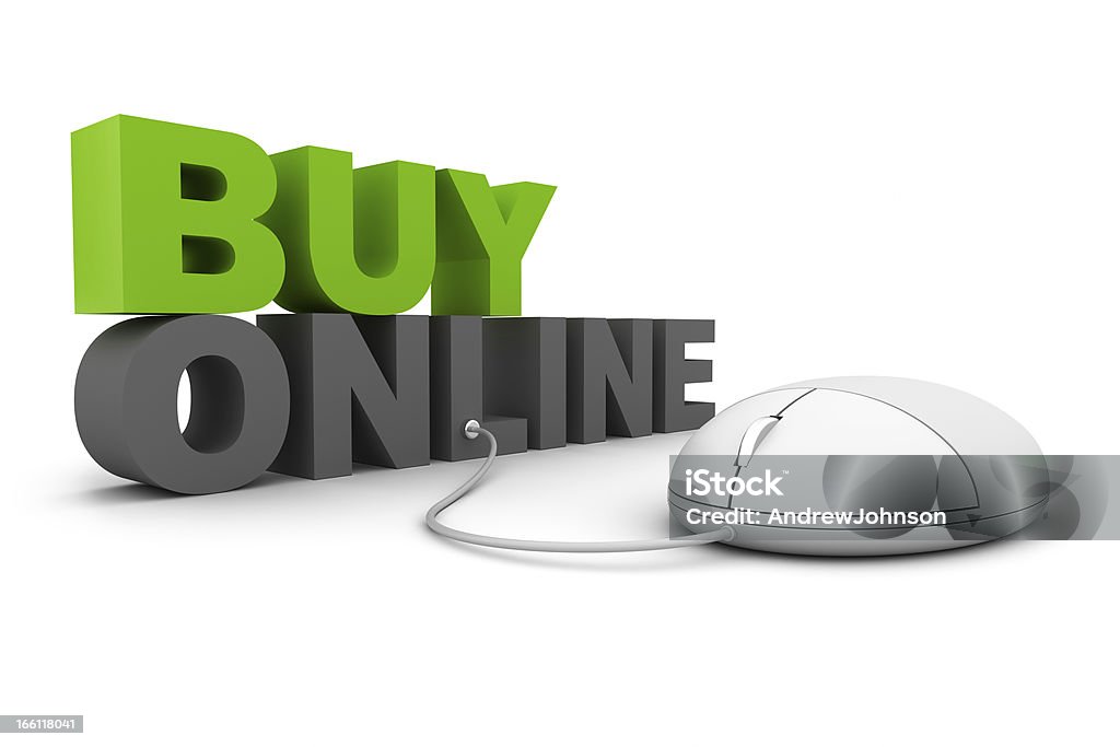 Online kaufen - Lizenzfrei Bestellen Stock-Foto