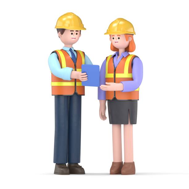 istock 3D illustration of cartoon characters talking and discussing. communication and talking concept. 3D rendering on white background. 1661185221