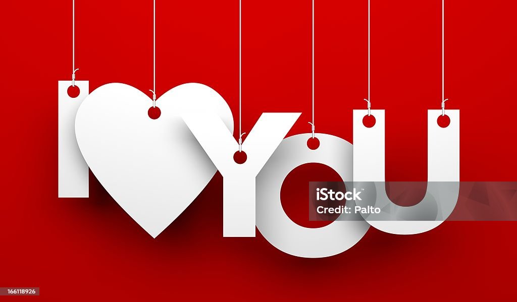 Eu te Amo - Foto de stock de Abstrato royalty-free