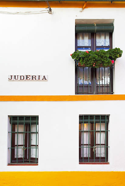 Old house on Juderia street in Seville