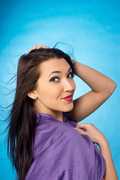 istock Young woman portrait 166120043