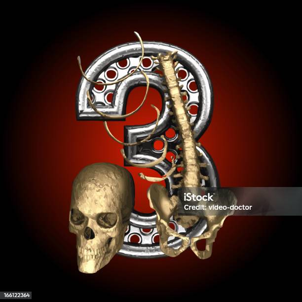 Vetores de Figura De Vetor De Metal Com Esqueleto 3 e mais imagens de Alumínio - Alumínio, Anatomia, Assassinato