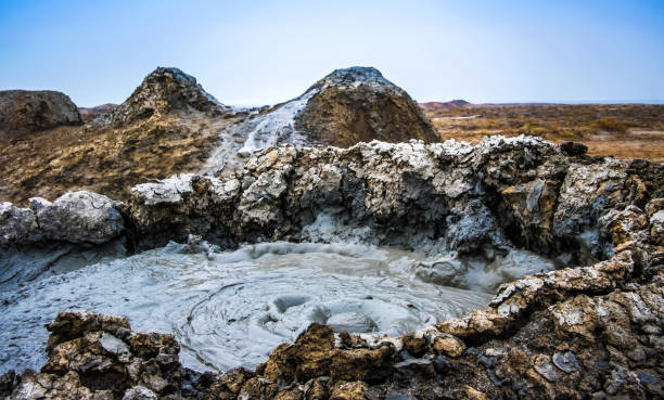 istock Mud volcanoes of Gobustan 1661226028