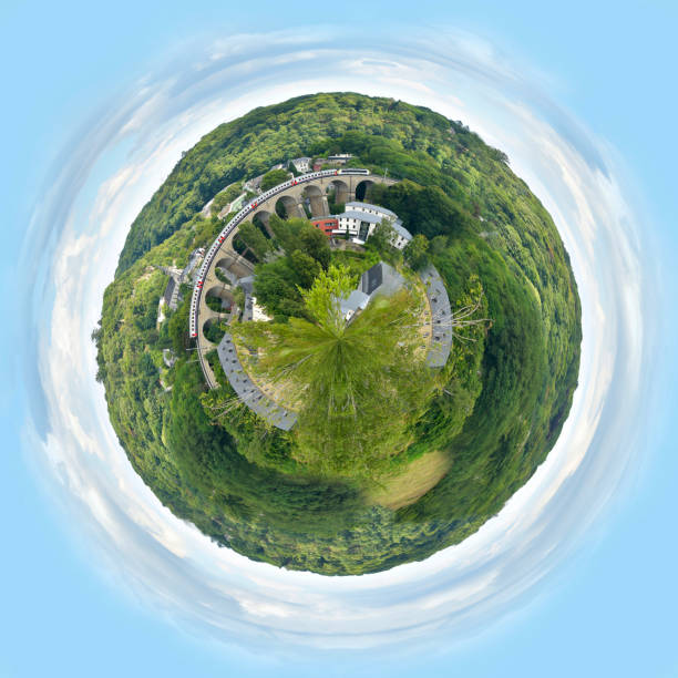 istock Mini World Country Landscape Bridge and Railway 1661232263