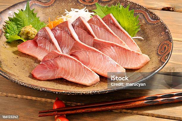 Sashimi Z Yellowtail - zdjęcia stockowe i więcej obrazów Bez ludzi - Bez ludzi, Fotografika, Horyzontalny