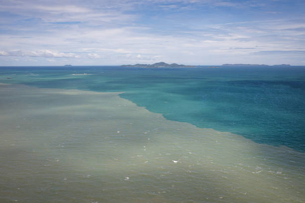 Fresh Water Meets Salt Sea Water Boundary