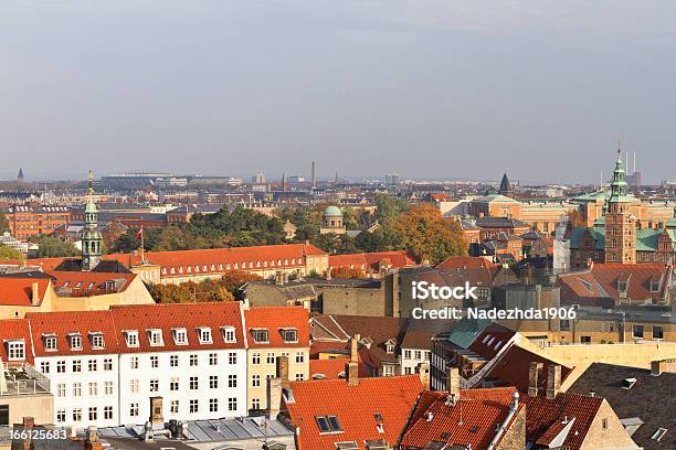 Rooftop View Of Copenhagen Stock Photo - Download Image Now - Aerial View, Architecture, Beauty