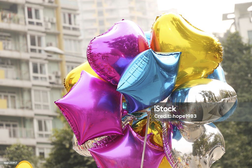 Balões - Foto de stock de Arquitetura royalty-free