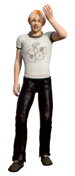 istock 3D Rendering Teenager Boy on White 1661265064