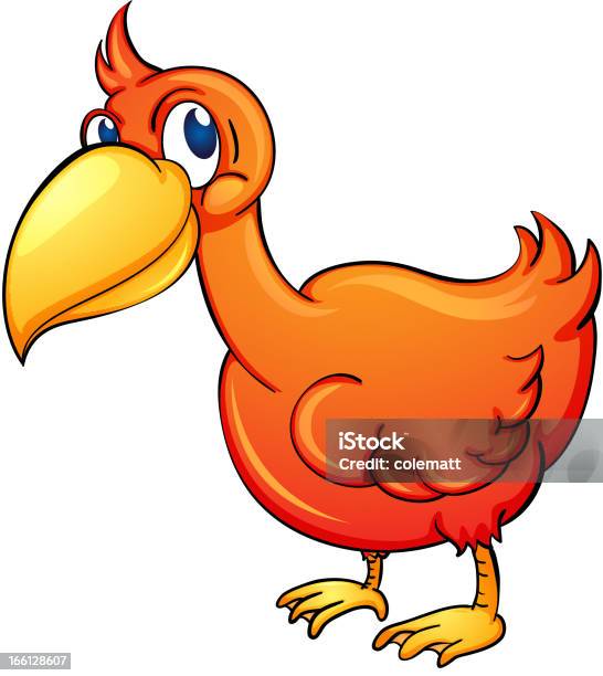 Vetores de Laranja Bird e mais imagens de Animal - Animal, Clip Art, Colorido