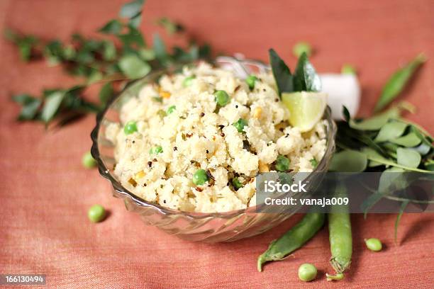 Upma Stockfoto und mehr Bilder von Fotografie - Fotografie, Frühstück, Grüne Erbse