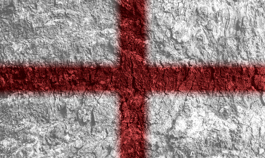 england flag texture as background