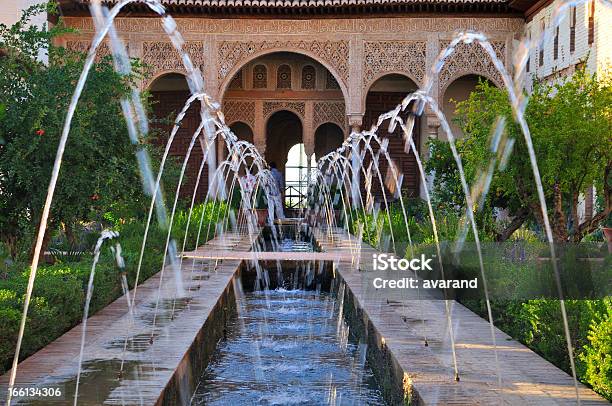 Kamienie Pomnikowe Kompleks Hotel Alhambra Generalife Granada Andaluzja Hiszpania - zdjęcia stockowe i więcej obrazów Alhambra - Hiszpania
