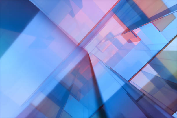 istock Abstract colorful glass background 1661355883