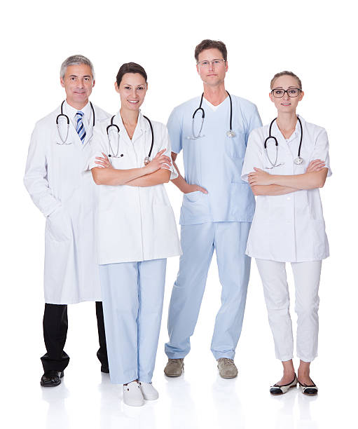 istock Group of medical professionals 166135674