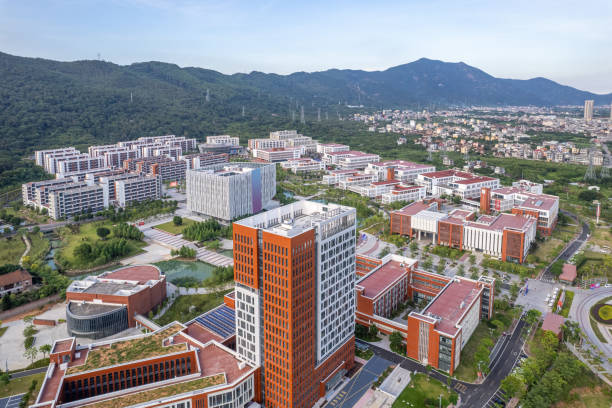 istock Aerial view of urban architecture 1661363994