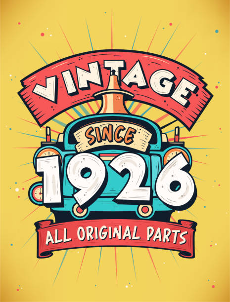 Vintage Since 1926, Born in 1926 Vintage Birthday Celebration.