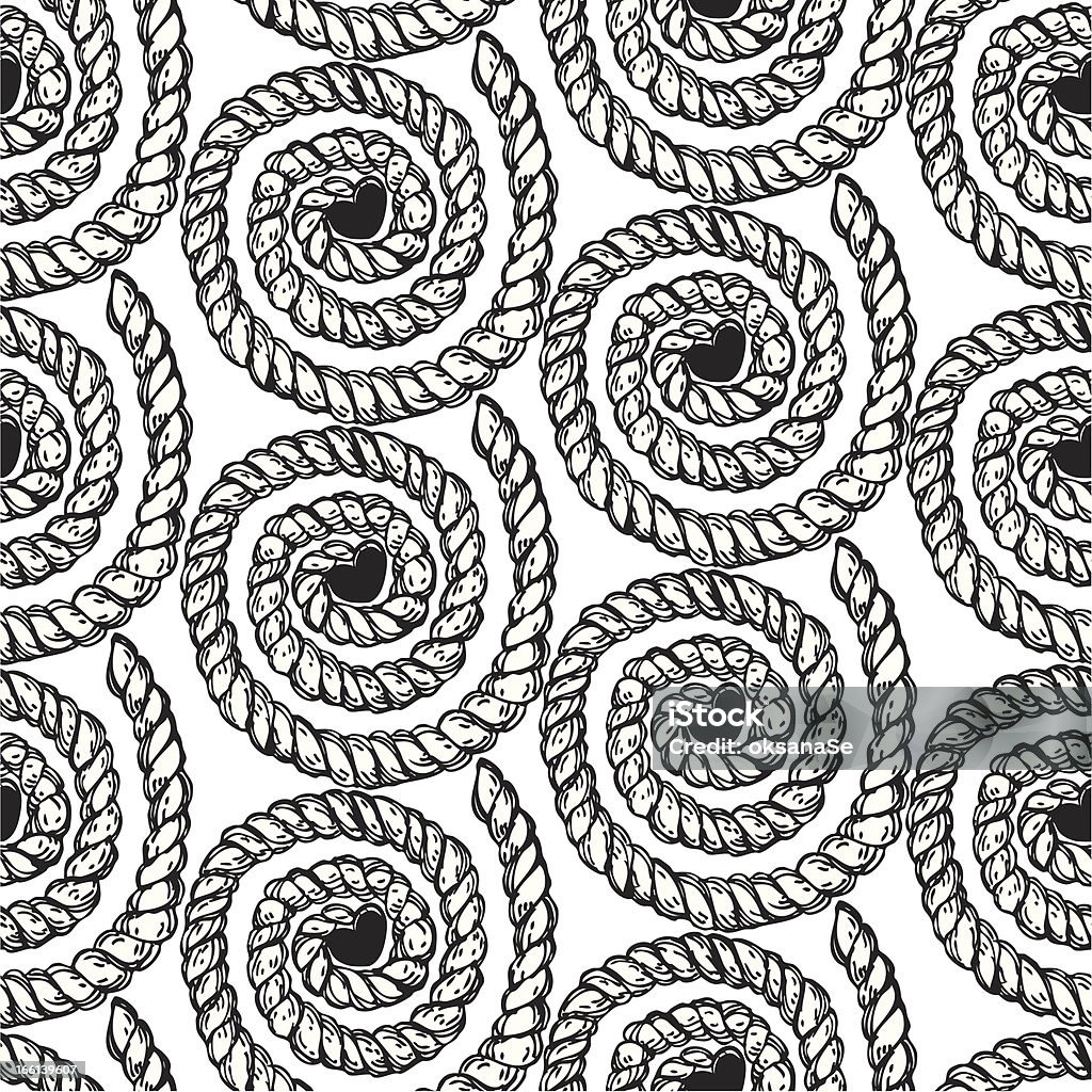 Twisted Rope Pattern Twisted Ropes Background Stock Illustration - Download Image Now ...