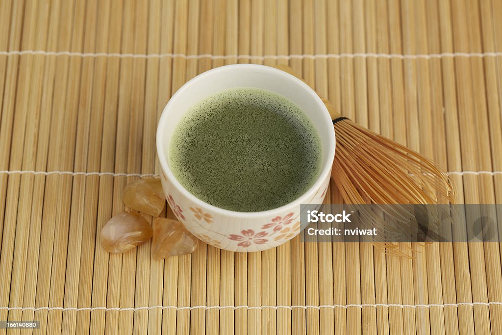 Gros plan de thé vert japonais. - Photo de Antioxydant libre de droits