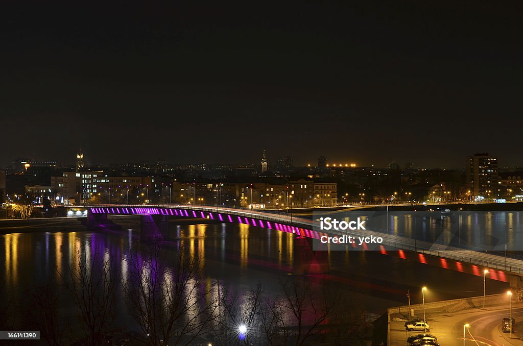 Ponte em Novi Sad, Sérvia - Foto de stock de Cidade royalty-free