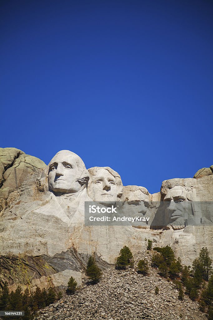 Mount-Rushmore-Denkmal in South Dakota - Lizenzfrei Mount Rushmore Stock-Foto