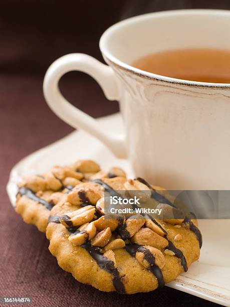 Foto de Chá E Biscoitos e mais fotos de stock de Assar - Assar, Bebida, Biscoito