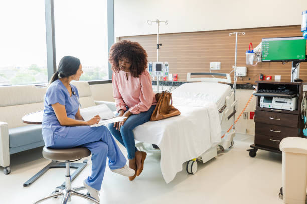 istock Patient receiving test results 1661448810