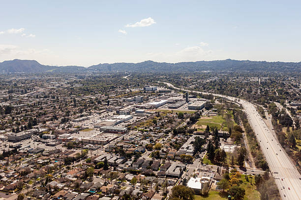 istock North Hollywood California Freeway Aerial 166146164