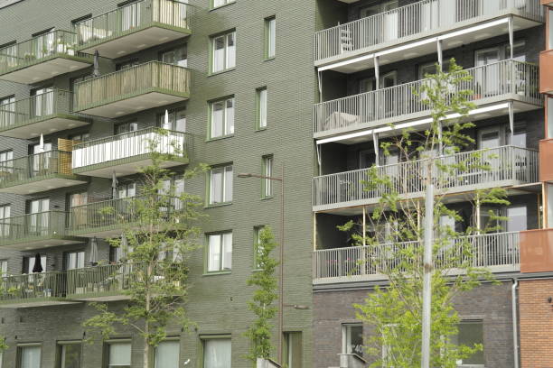 istock Modern apartments with exposed livingspace 1661463270