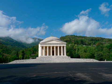 palladio's temple at possagno, veneto, italy