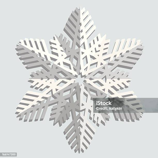 Ilustración de Snowflakes Ilustración Vectorial y más Vectores Libres de Derechos de Arte - Arte, Arte y artesanía, Azul