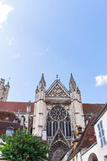istock saint etienne cathedral at south transept in auxerre 1661477642