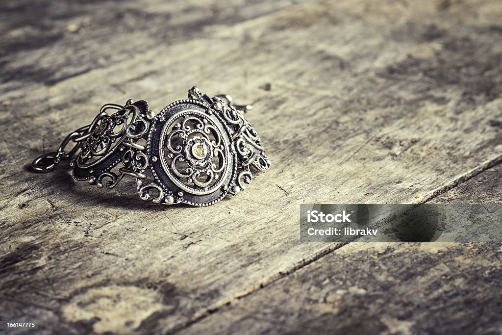 old necklaces - Foto de stock de Collar libre de derechos