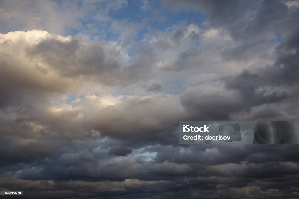 Fundo Natural: Tempestuosa Céu - Royalty-free Abstrato Foto de stock