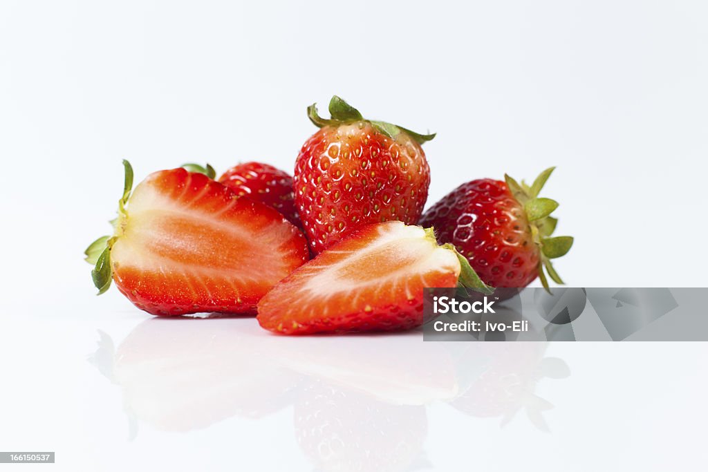 fragole - Foto stock royalty-free di Cibi e bevande